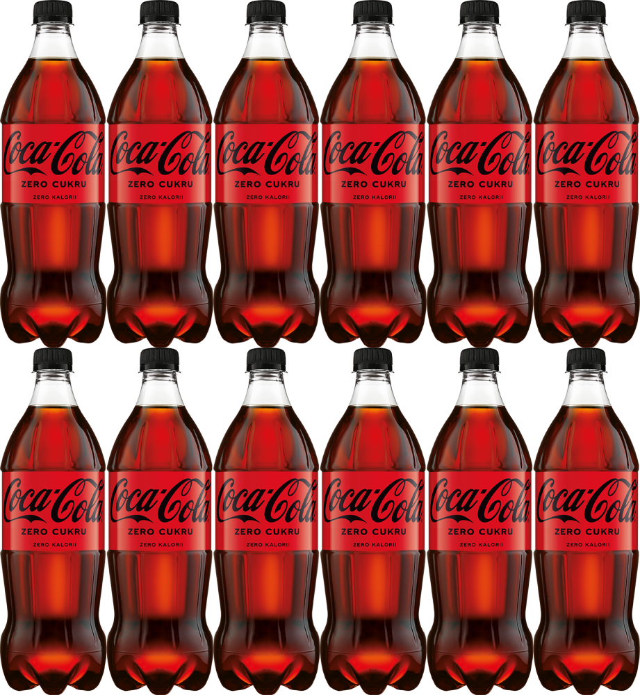 12x Coca-Cola Zero, butelka, 0.85l, KAUCJA