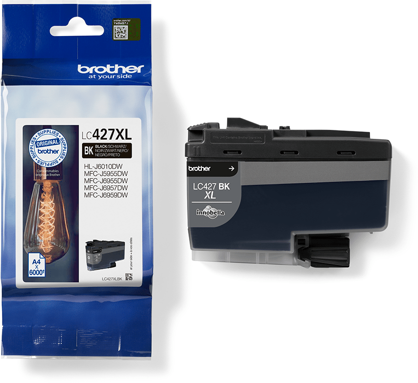 Tusz Brother (LC-427XLBK), 6000 stron, black (czarny)
