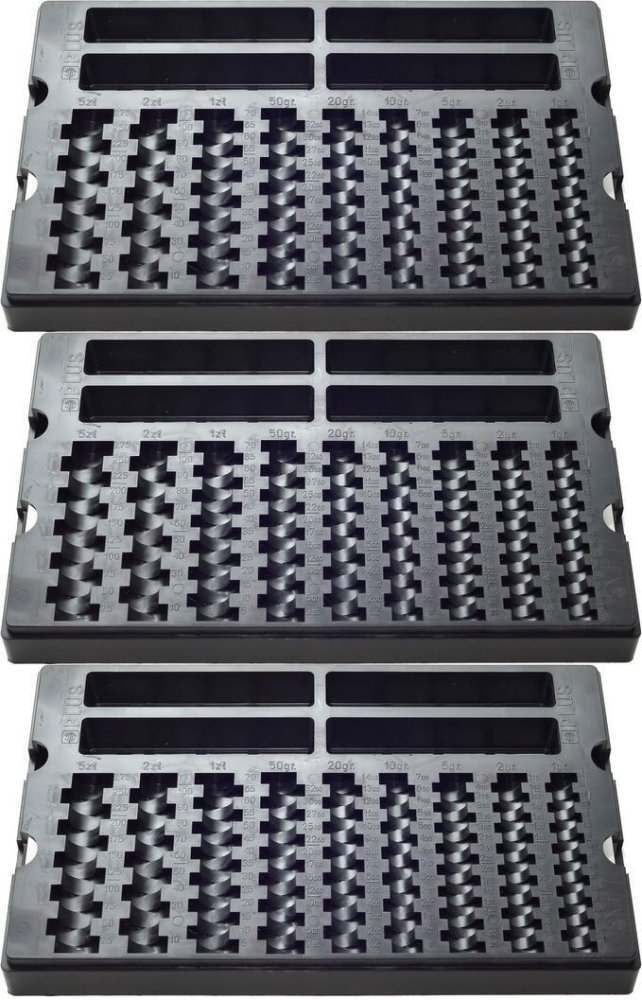 3x Kasetka na bilon Studio Cen, 350x210x50mm, duża, mix kolorów