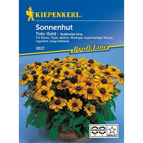 1 pac, Rudbeckia (Bulgări de soare) Toto - Semințe: Mod de ambalare: 1 pac