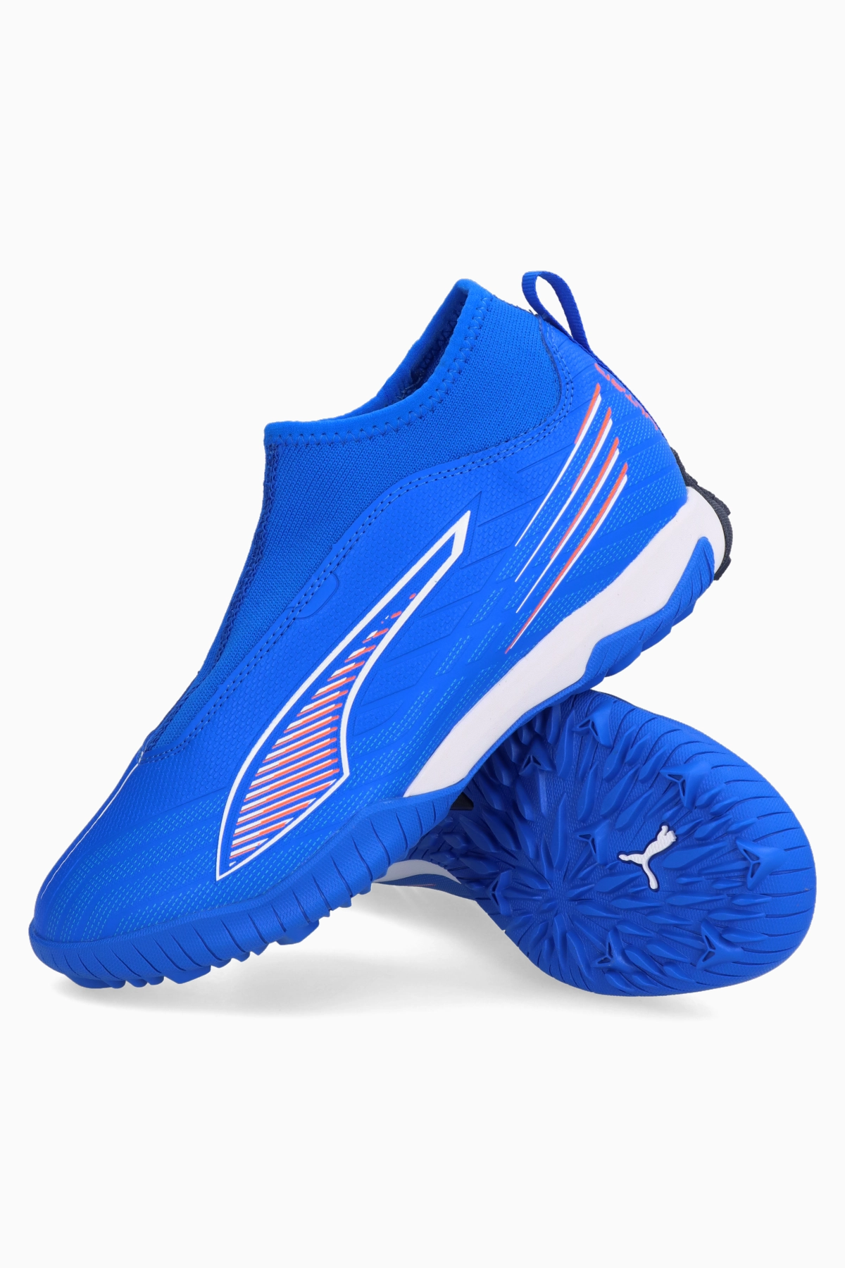 Turfy Puma Ultra 6 Match+ LL TT Mid Junior - Niebieski