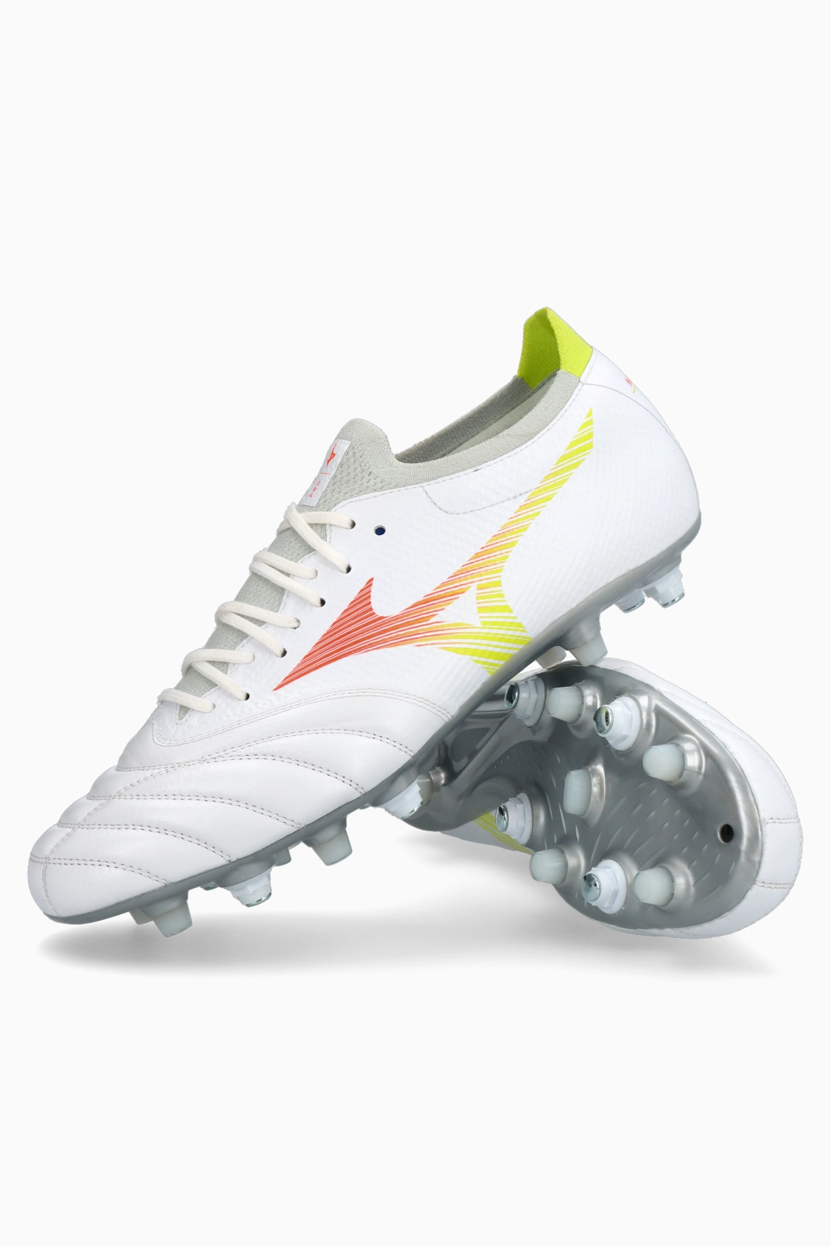 Wkręty Mizuno Morelia Neo V Pro Mix - Srebrny