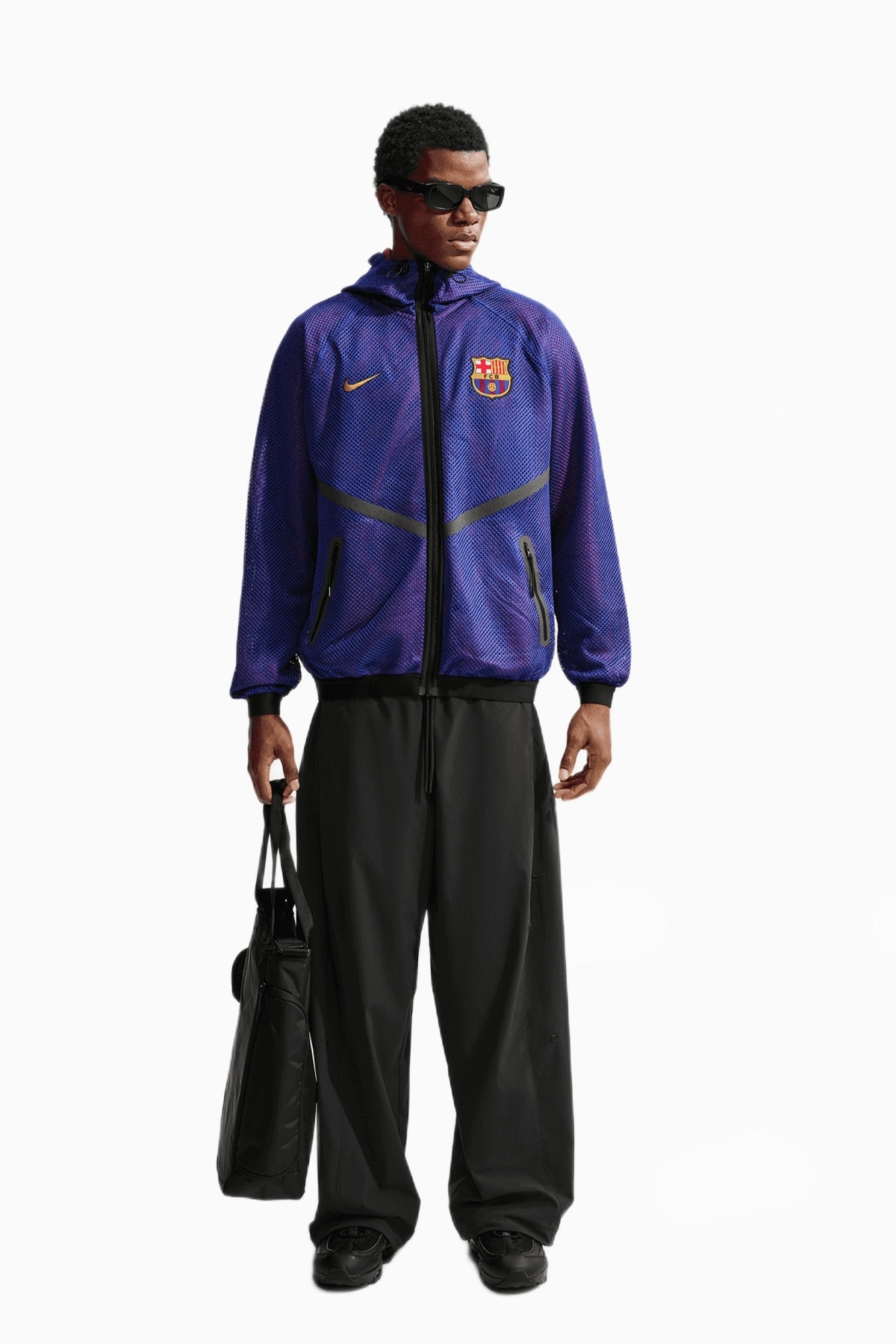 Kurtka Nike FC Barcelona 26/27 Anthem - Fioletowy