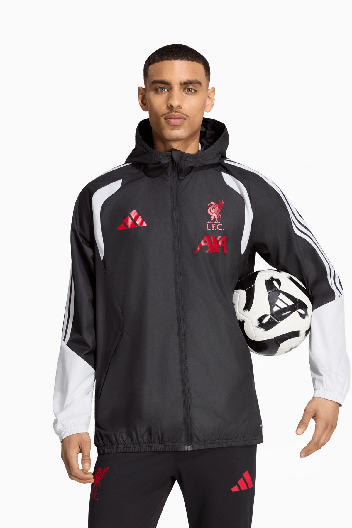 Kurtka adidas Liverpool FC 26/27 Tiro All Weather - Czarny