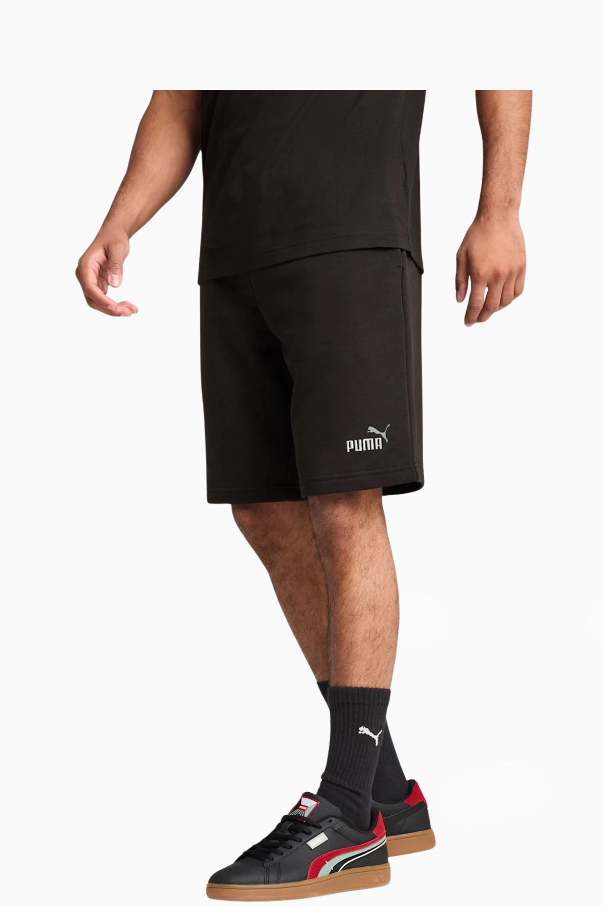 Spodenki Puma Essentials 2 Color No. 1 Logo - Czarny