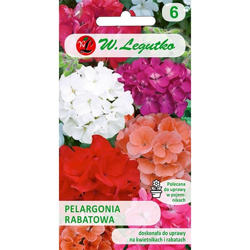 0.05 g, Pelargonie páskatá F2, směs - : Monžstvo balíkov: 0.05 g