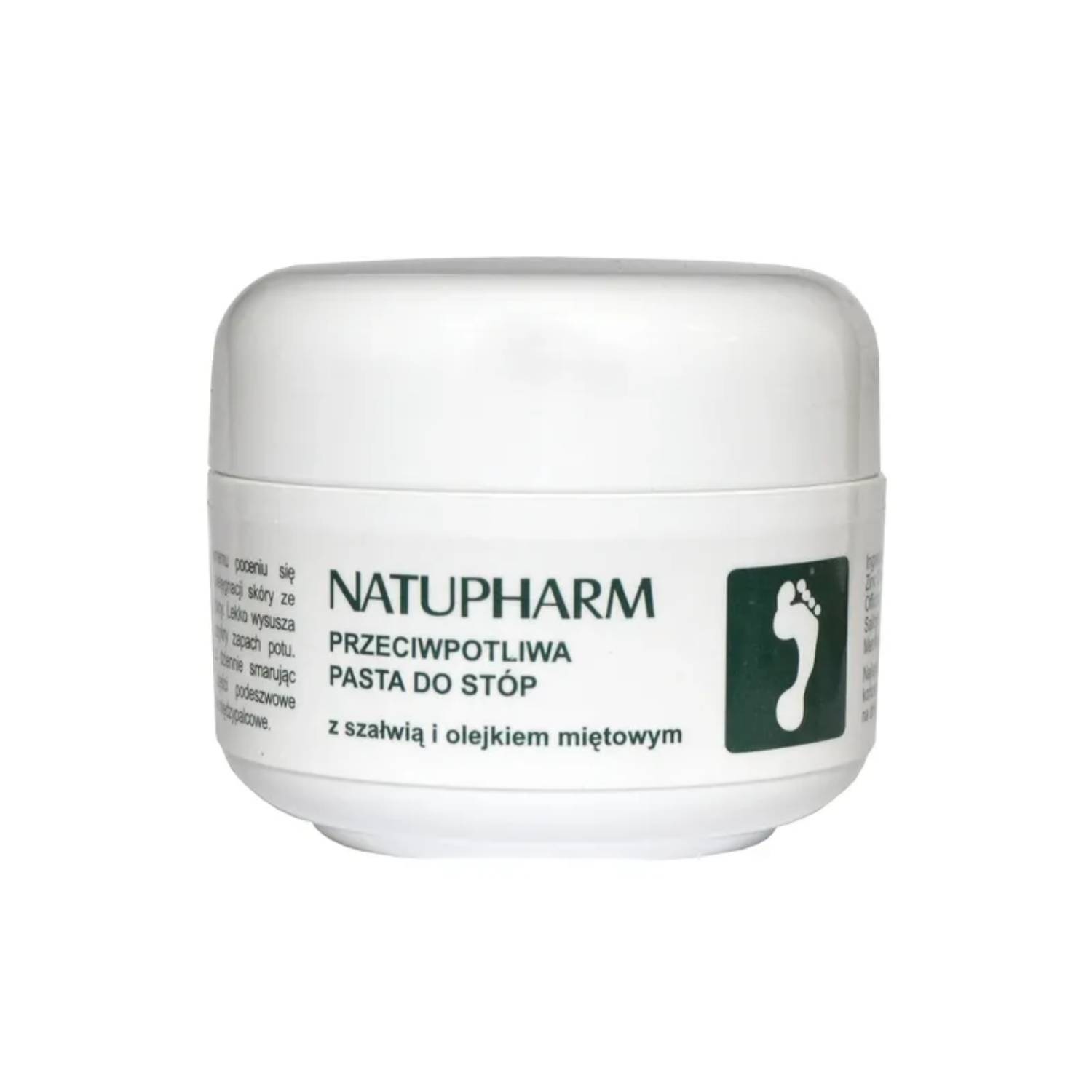 Natu-pharm - przeciwpotliwa pasta do stóp, 50 g