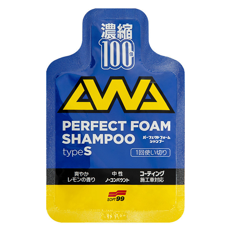 Soft99 Perfect Foam Shampoo Type S 11ml - skoncentrowany szampon samochodowy