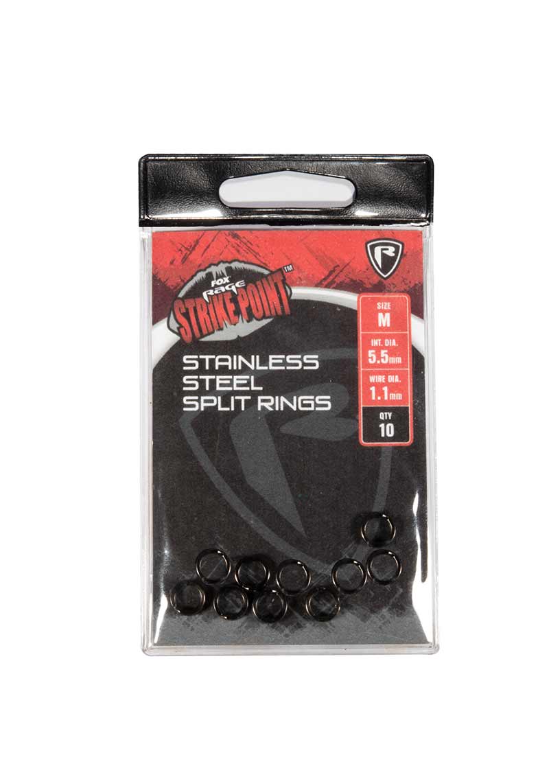 Fox Rage Kółka Łącznikowe SP Stainless Steel Split Ring Large
