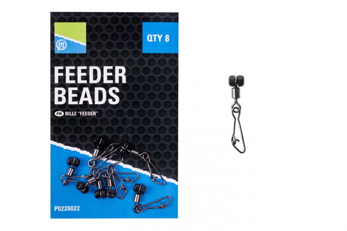 Preston Agrafka Z Krętlikiem Łącznik Feeder Beads