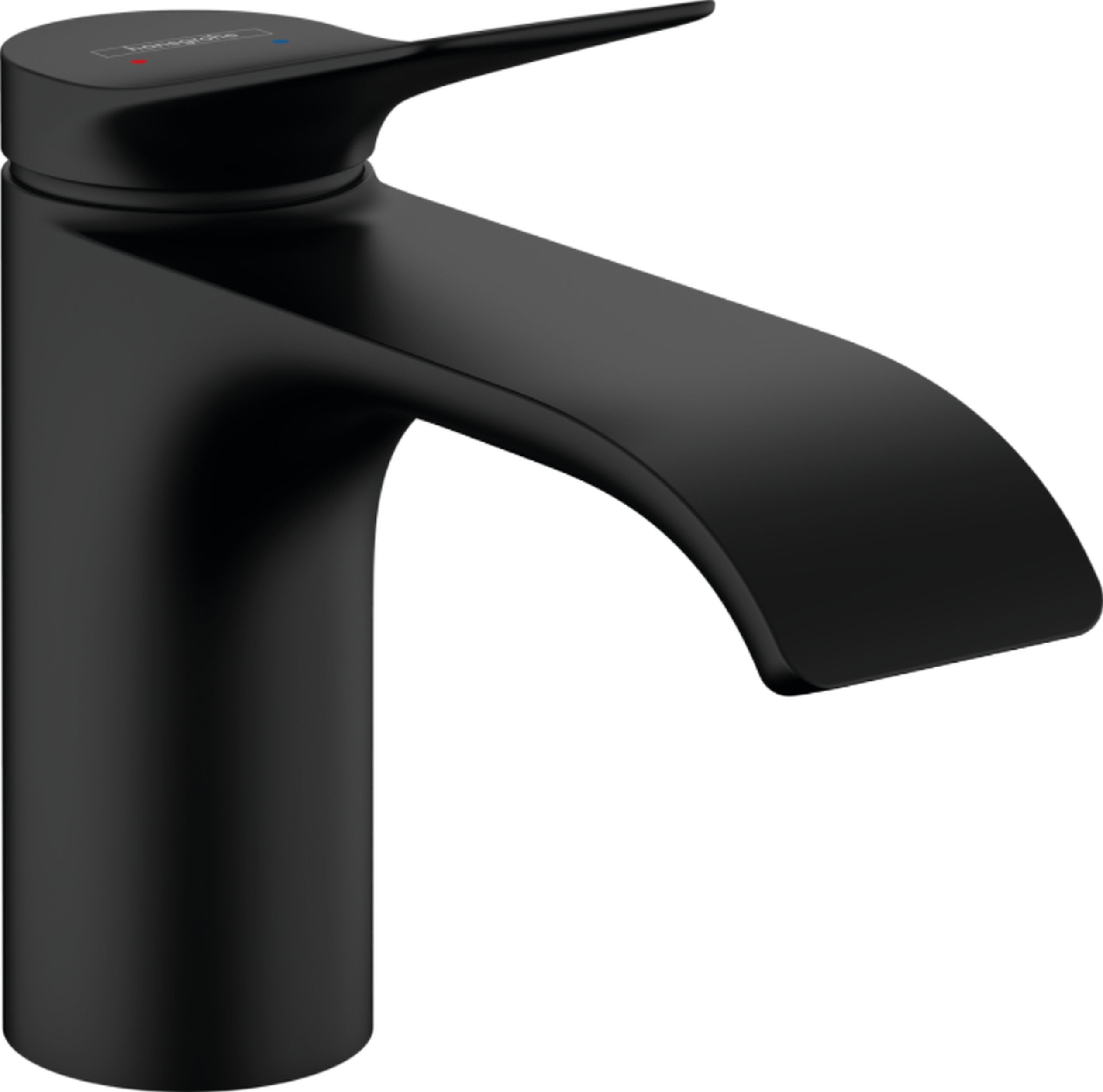 Hansgrohe Vivenis bateria umywalkowa stojąca EcoSmart czarny mat 75010670
