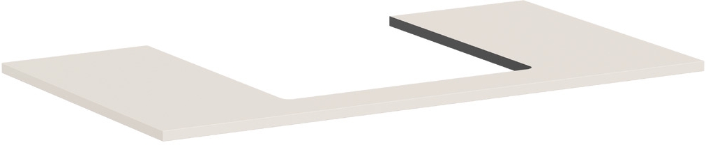 Hansgrohe Xilesa E blat naszafkowy 98x55 cm piaskowy 54270780