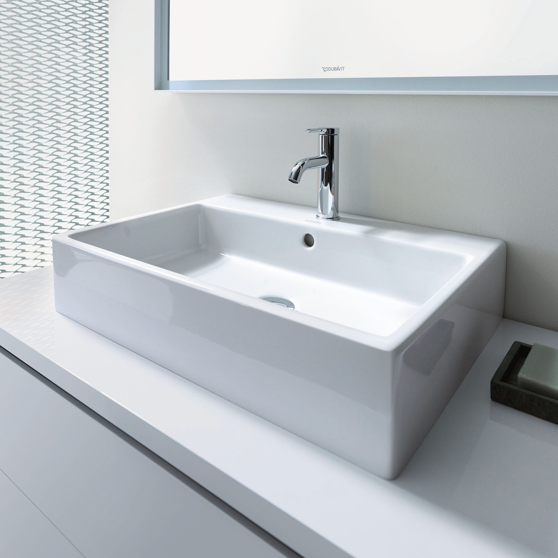 Duravit Vero Air umywalka 60x47 cm szlifowana prostokątna biała 2350600027