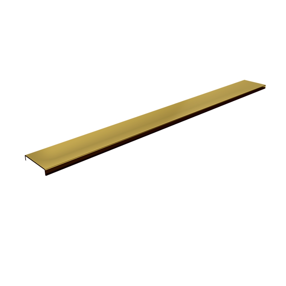 Schedline Gold Shine 2w1 maskownica odpływu liniowego 120 cm złoty SCH059/DPZP