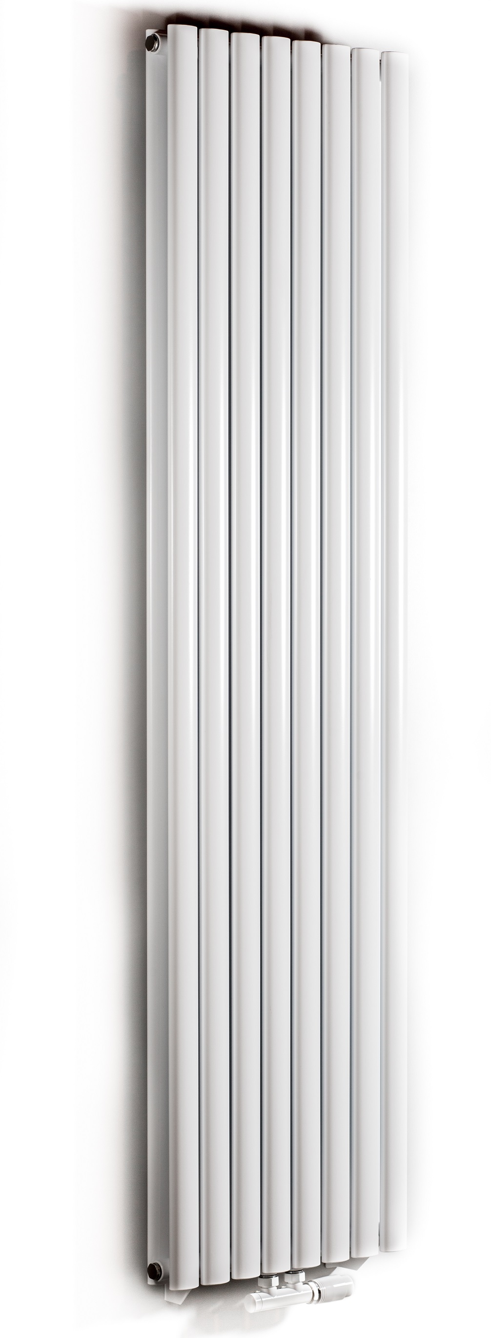 Luxrad Fortuna Podwójna grzejnik dekoracyjny 200x23,6 cm podłączenie dolne biały FORP20002369003ZDC