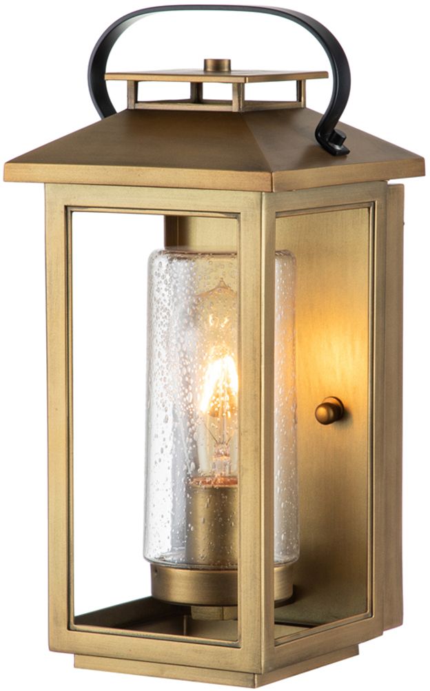 Quintiesse Atwater kinkiet zewnętrzny 1x60 W postarzany mosiądz QN-ATWATER-S-PDB