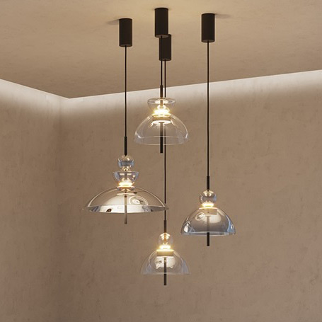 Maytoni Bangkok lampa wisząca 1x12 W czarna MOD185PL-L6B3K1 - Wysyłka w 24h