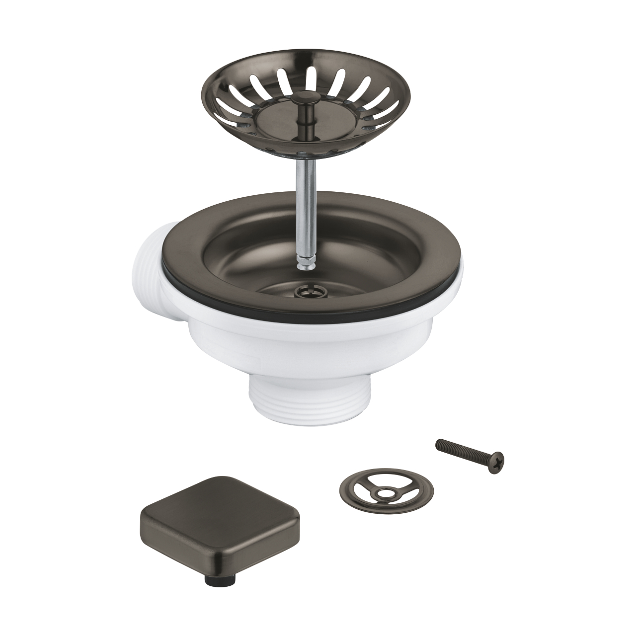 Grohe zestaw odpływowy brushed hard graphite 40400AL0 - Wysyłka w 24h