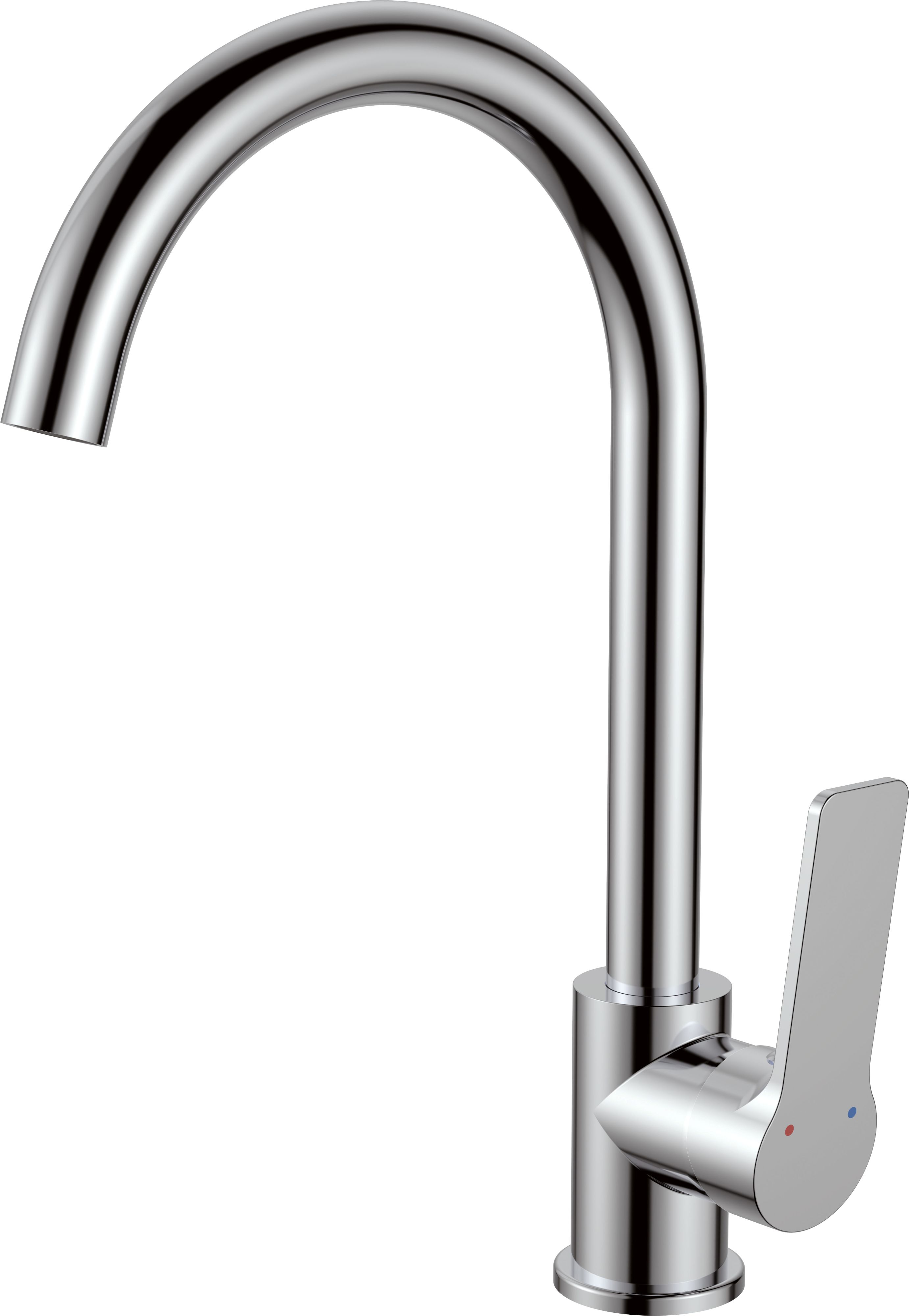 Deante Loco bateria kuchenna stojąca chrom BLC062M - Wysyłka w 24h