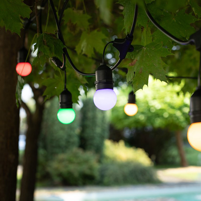 GTV żarówka LED 1x1 W niebieska E27 LD-B45C01W-BL