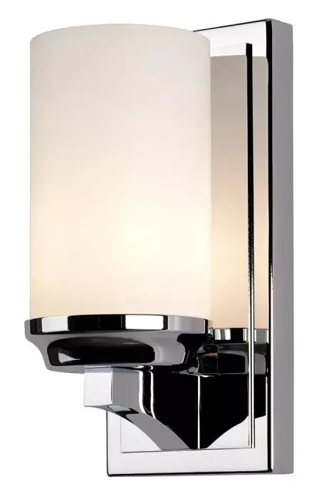 Elstead Lighting Amalia kinkiet 1x3 W polerowany chrom FE-AMALIA1-SBATH