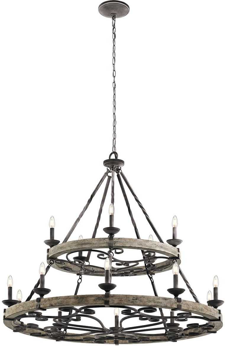 Elstead Lighting Taulbee lampa wisząca 15x60 W KL-TAULBEE15