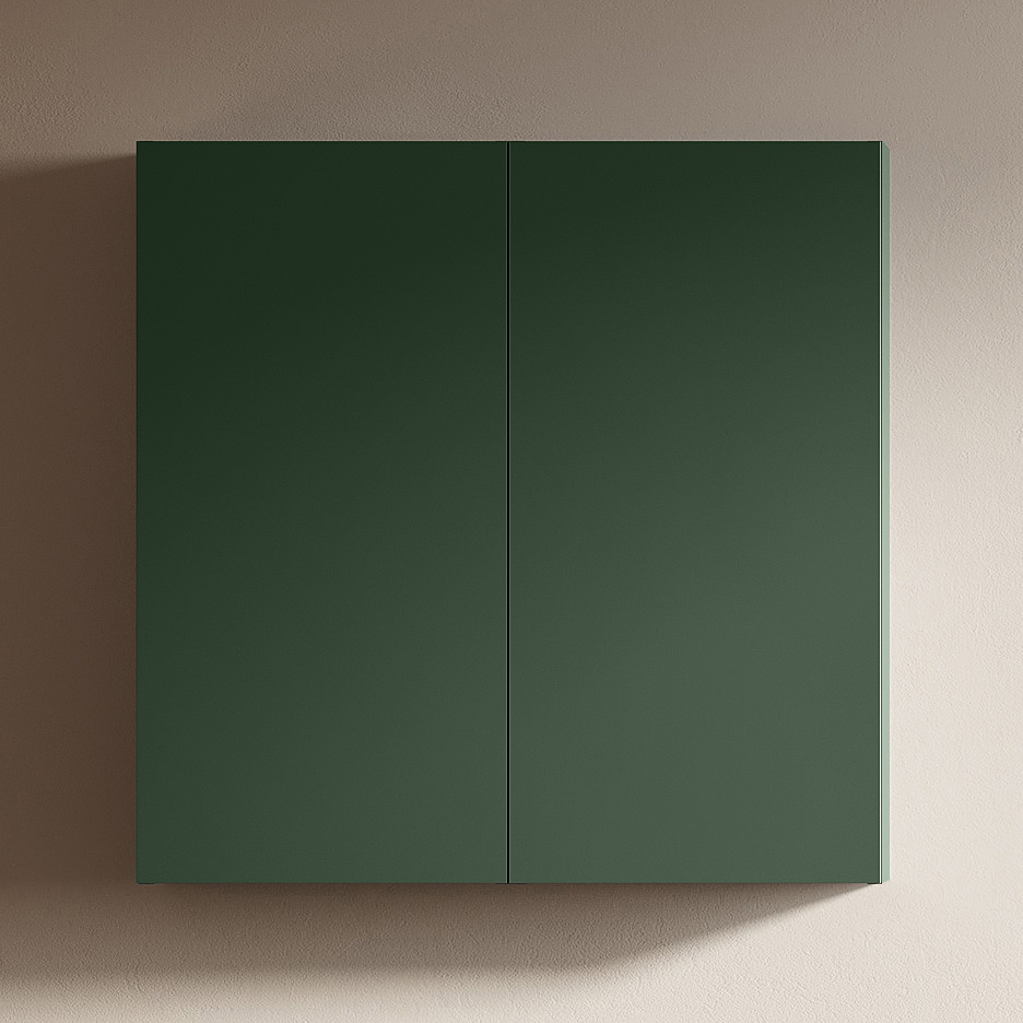 Elita For All szafka 50x12,6x80 cm boczna wisząca forest green matt RE140500067010