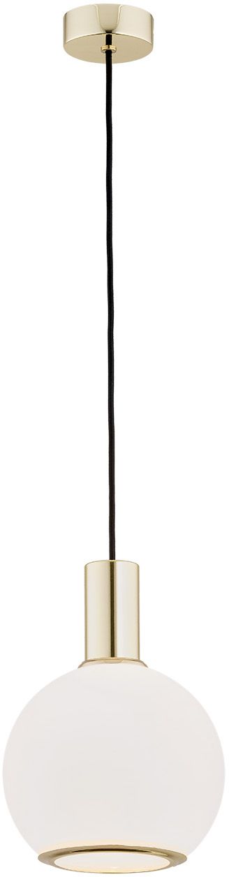 Argon Sagunto lampa wisząca 1x15W opal mat/mosiądz 4357 - Wysyłka w 24h
