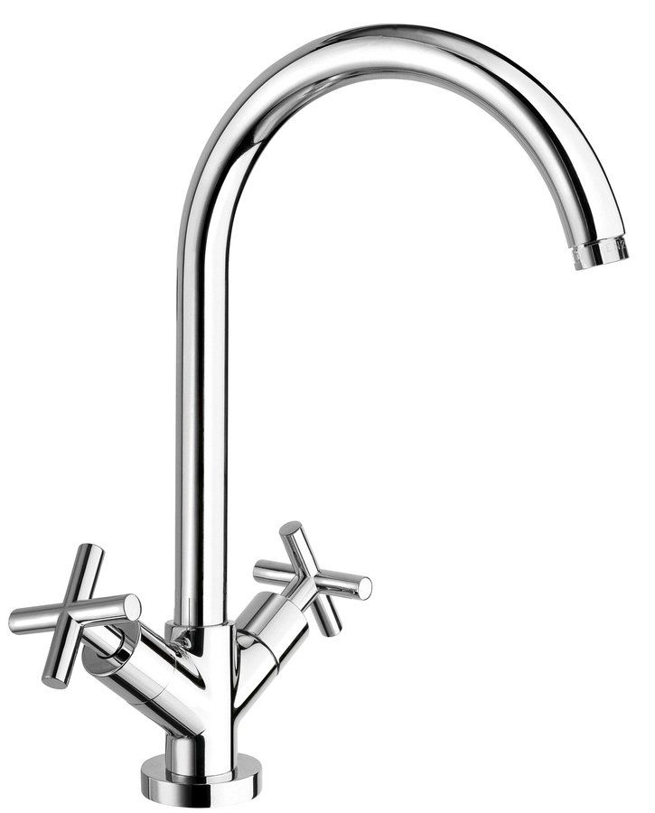 Sapho Axia bateria kuchenna stojąca chrom 509