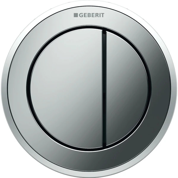 Geberit Typ 10 przycisk spłukujący do WC chrom błyszczący-chrom mat 116.055.KH.1