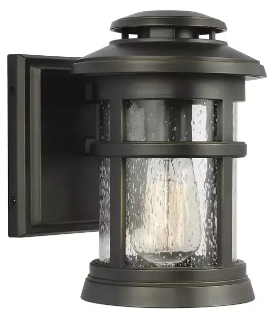 Elstead Lighting Newport kinkiet zewnętrzny 1x60 W antyczny brąz FE-NEWPORT-S-ANBZ