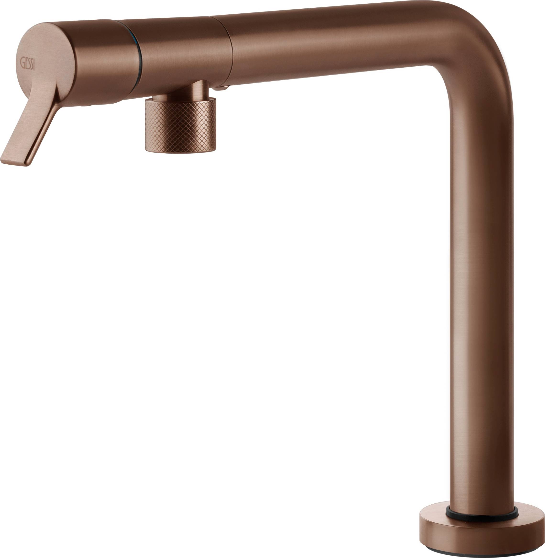 Gessi Su&Giu bateria kuchenna stojąca miedź 60071.708