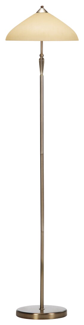 Rabalux Regina lampa stojąca 1x60W mosiądz/kremowa 8178