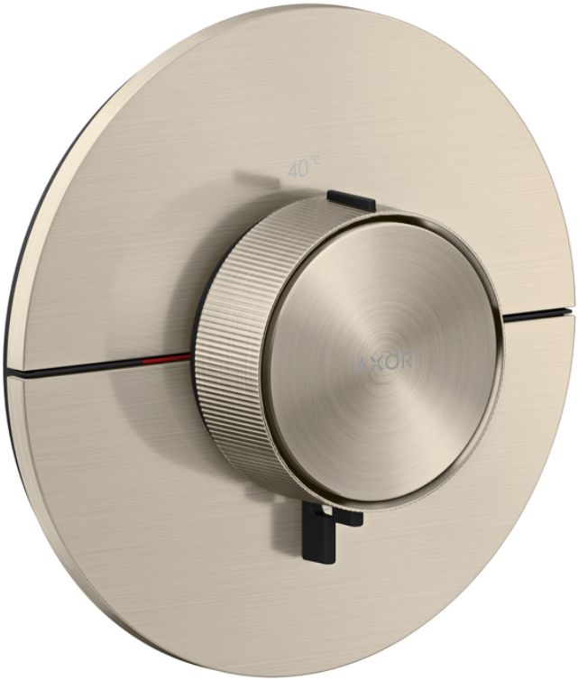 Axor ShowerSelect ID bateria prysznicowa podtynkowa z termostatem nikiel szczotkowany 36759820