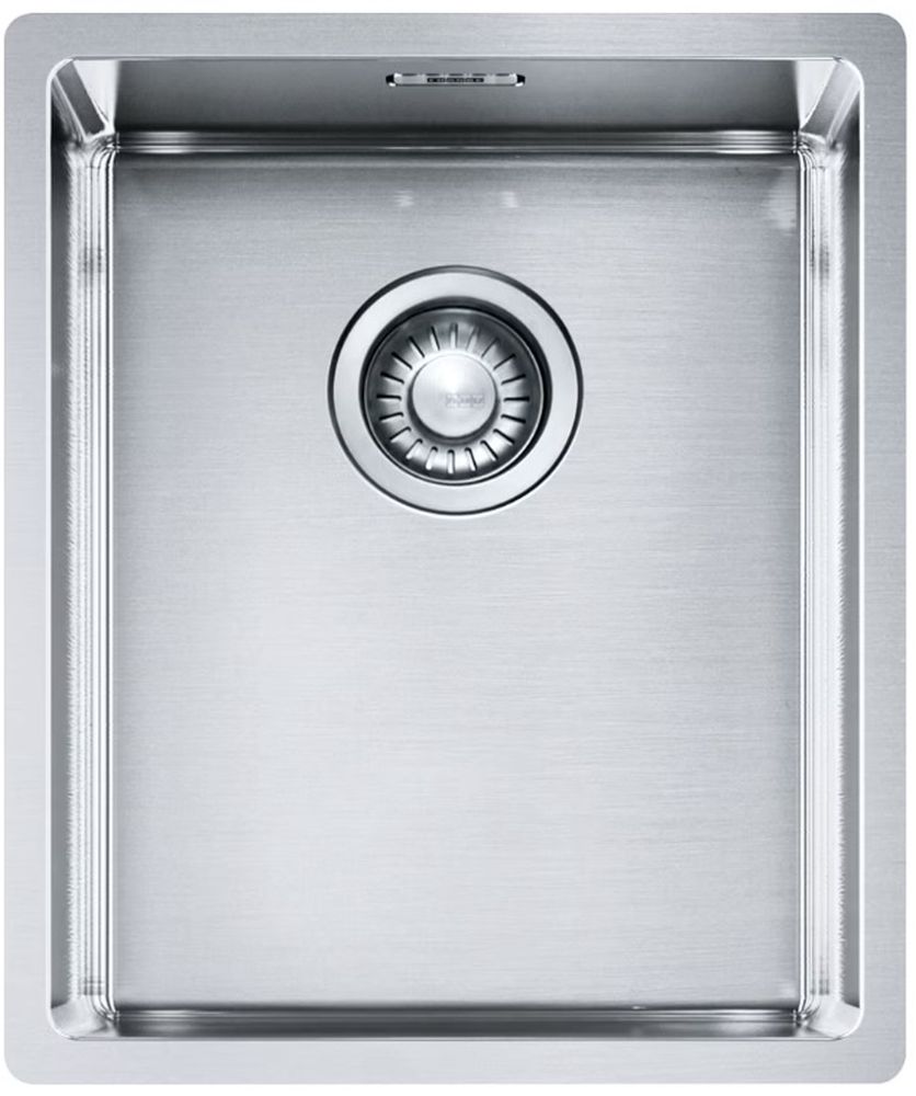 Franke Box BXX 210/110-34 zlewozmywak stalowy 38x45 cm stal szczotkowana 127.0453.653 - Wysyłka w 24h