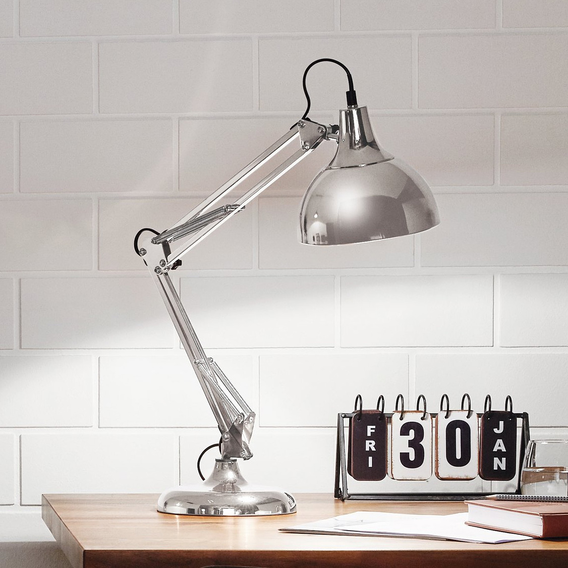 Eglo Borgillio lampa biurkowa 1x40 W chrom 94702