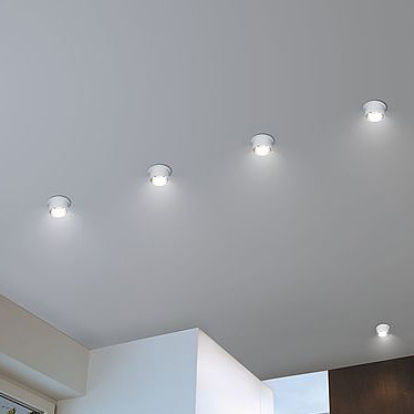 Paulmann Gil lampa podsufitowa 1x6W LED biały mat/żelazo szczotkowane 93384 - Wysyłka w 24h