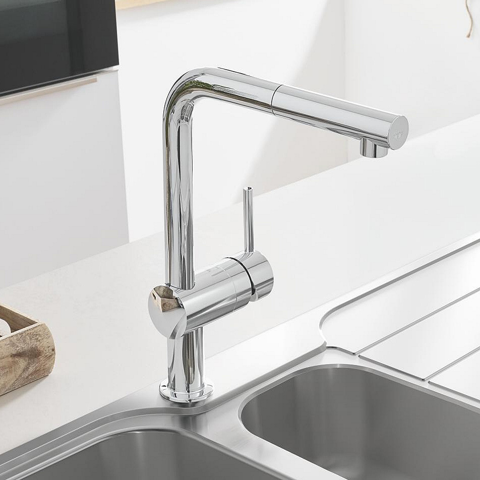 Grohe Minta bateria kuchenna stojąca StarLight Chrome 32168000 - Wysyłka w 24h