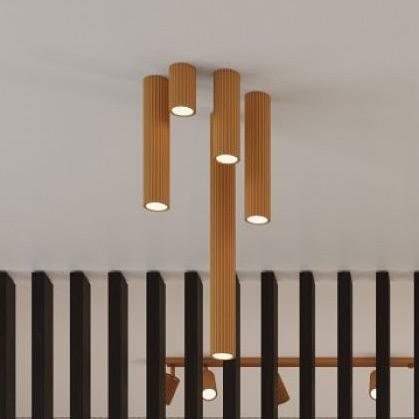 Sollux Lighting Karbon lampa podsufitowa 1x10 W złota SL.1552