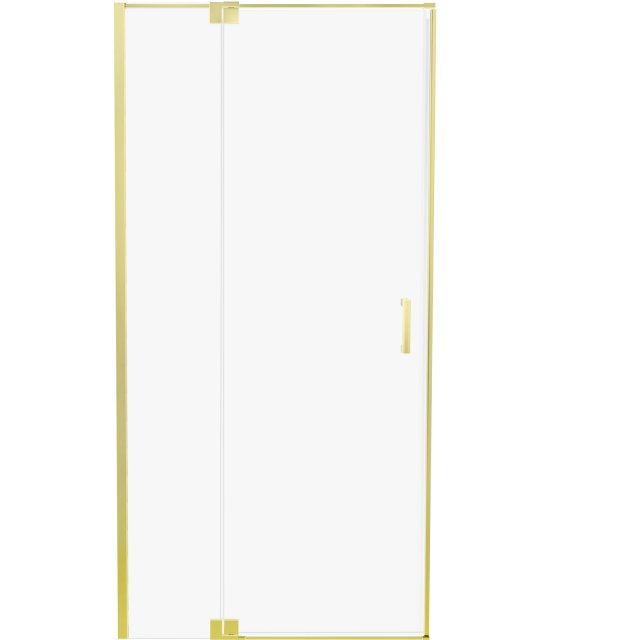Drzwi prysznicowe ALLURIA GOLD SHINE 110x200 uchylne TER-0128