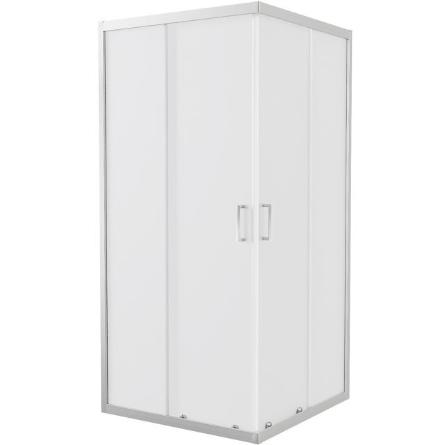 NEW TRENDY Kabina prysznicowa kwadratowa SUVIA 2D 80x80x190 chrom K-5