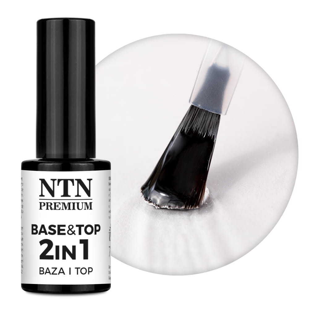 Baza Top 2w1 Base&Top Limited Edition twarda samopoziomująca NTN Premium Clear 7g