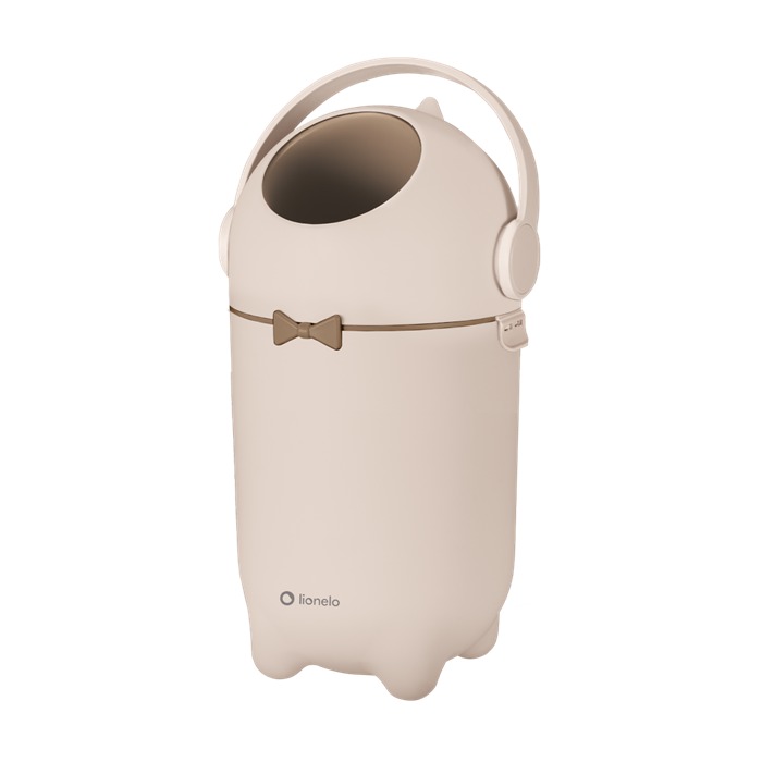 Lionelo Purebin - kosz na pieluchy-Beige Sand