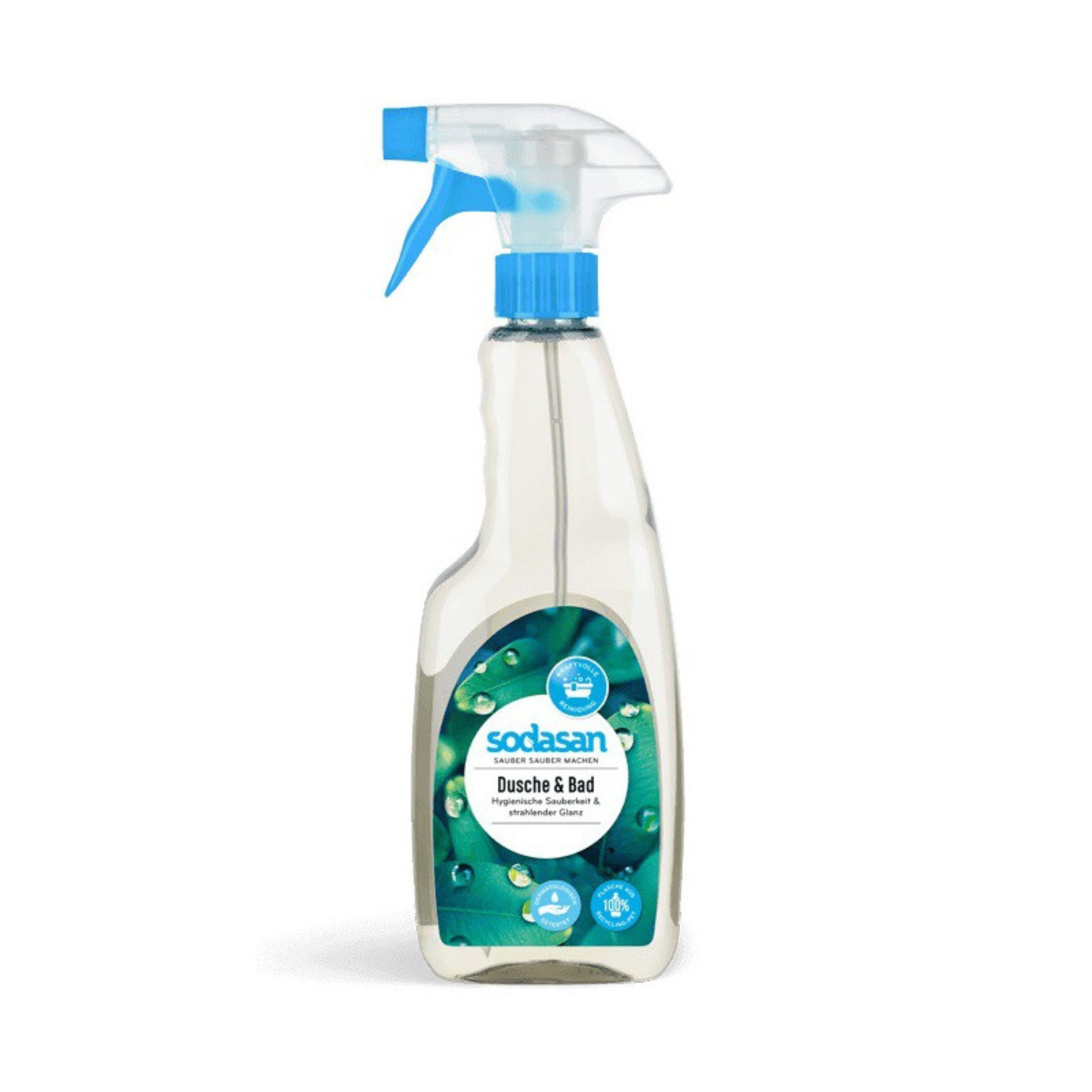 Płyn do czyszczenia łazienek i kabin prysznicowych, BIO, 500 ml, Sodasan