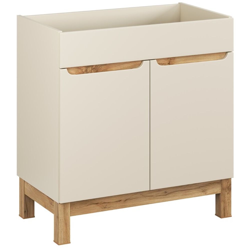 Darmowa Dostawa - Szafka 80x46x84 cm podumywalkowa stojąca beżowa Comad Bali Cashmere BALICASHMERE8280462D