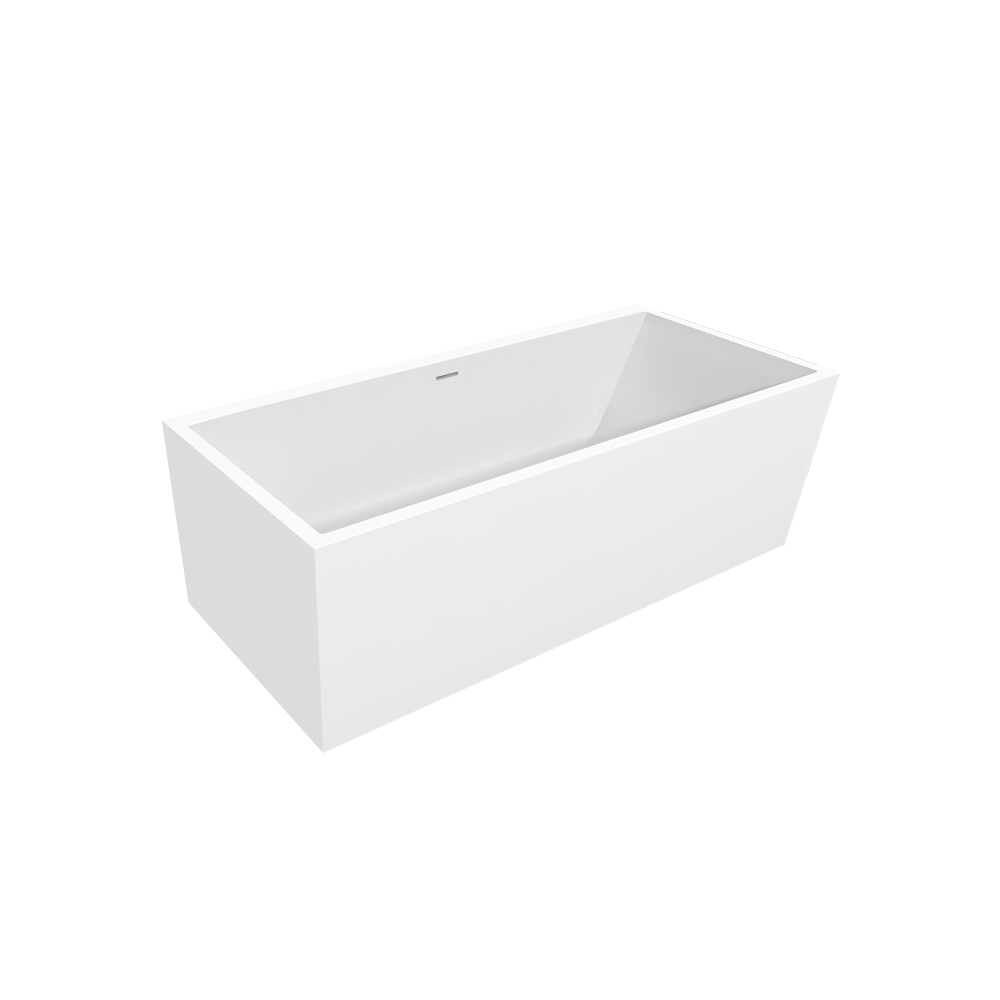 Darmowa Dostawa - Wanna wolnostojąca 170x80 cm prostokątna biała Cristalstone Linea Ideal W1700WRT4BEZPRZELEWU