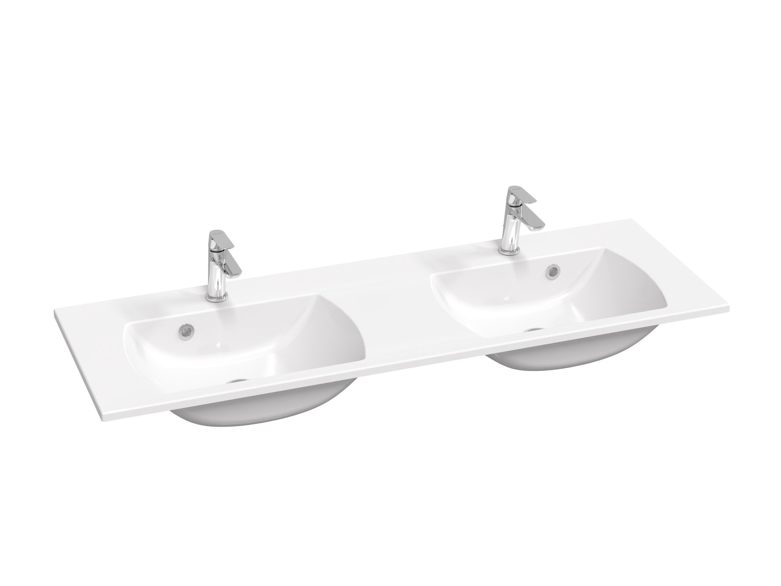 Darmowa Dostawa - Umywalka 130x45 cm prostokątna meblowa biała Ravak Classic II XJX01113001