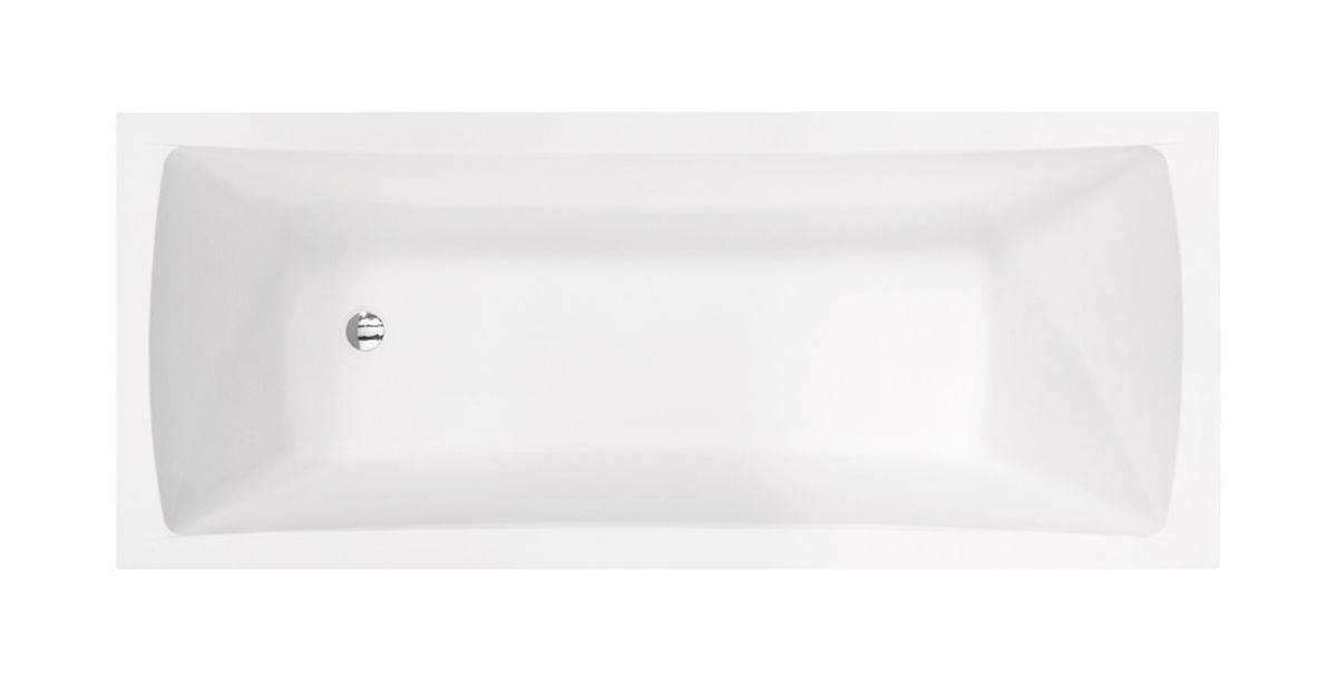 Darmowa Dostawa - Wanna prostokątna 150x70 cm biała Besco Optima #WAO150PK