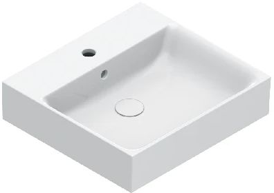 Darmowa Dostawa - Umywalka 50x47 cm prostokątna ścienna-meblowa czarna Catalano Premium 0220501021