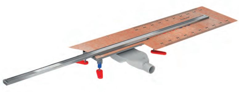Darmowa Dostawa - Odpływ prysznicowy 150 cm czarny Wiper Intensi 316 500025854150